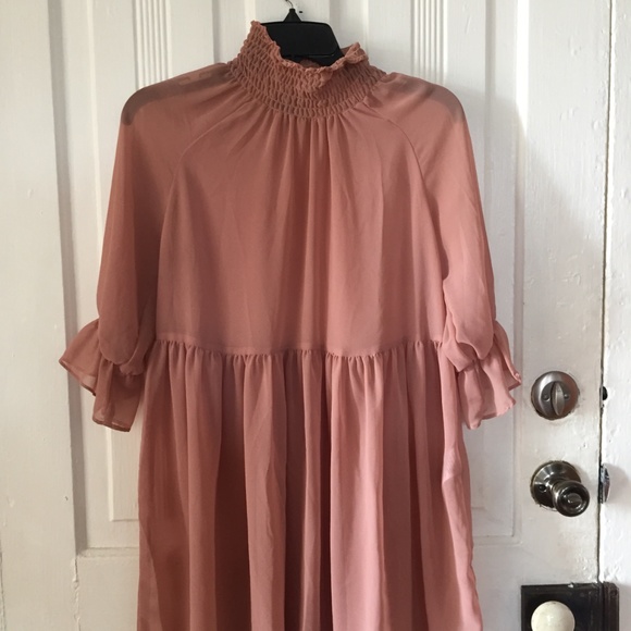 Motel pink babydoll dress - Picture 5 of 7